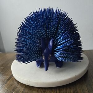 Mexican Alebrije Porcupine Sculpture
